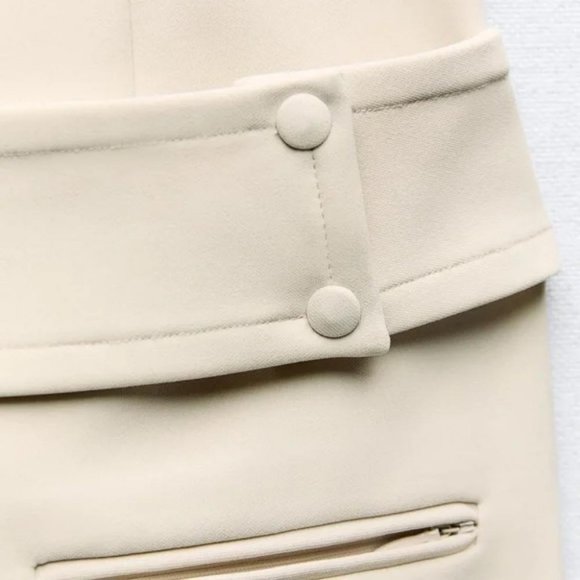 ZARA BELTED MINI DRESS - Picture 5 of 5